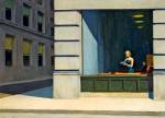 Edward Hopper. New York Office, 1962. Oil on canvas, 102.87 x 140.02 cm. Montgomery Museum of Fine Arts, Montgomery, Alabama, The Blount Collection. © Montgomery Museum of Fine Arts.