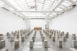 Carl Andre: Sculpture as Place, 1958–2010, exhibition view, Musée d’Art moderne de la Ville de Paris. © Pierre Antoine.