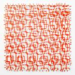 Hilarie Mais. RES, 2010. Oil paint on wood, 210 x 210 x 4 cm.