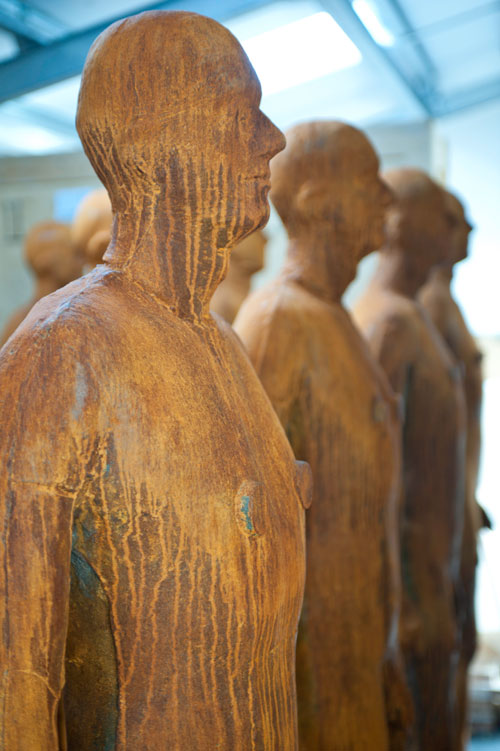 Antony Gormley. Storeroom view 2. Photograph by Nick Howard.