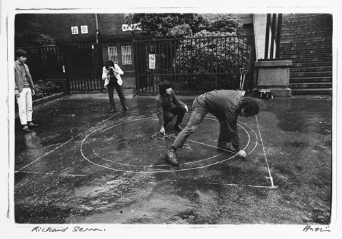 Shigeo Anzai, Richard Serra, The 10th Tokyo Biennale '70 - Between Man and Matter, Tokyo Metropolitan Art Museum. May, 1970. Baryta-coated silver print. Courtesy the artist and White Rainbow, London.