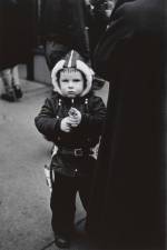 Diane Arbus. Kid in a hooded jacket aiming a gun, N.Y.C. 1957. © The Estate of Diane Arbus, LLC. All Rights Reserved.