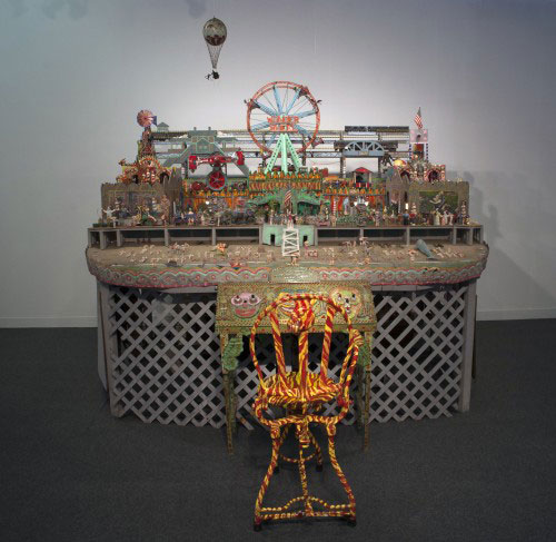 Tom Duncan. Dedicated to Coney Island. Mixed Media. Andrew Edlin Gallery, New York, NY.