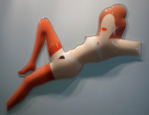 Tom Wesselmann. Great American Nude #82, 1966. Maxwell Davidson Gallery.