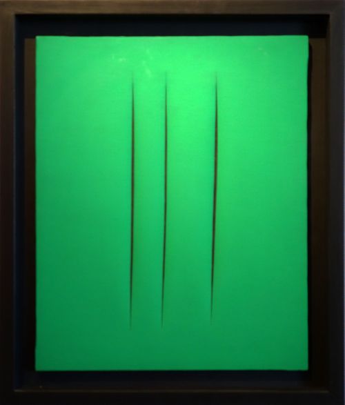 Lucio Fontana. Concetto spaziale, attese, 1967.