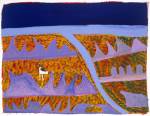 <p>Ginger Riley Munduwalawala. <em>Ngak Ngak and the ruined city</em>, 1998. Synthetic polymer paint on canvas, 193 x 249.3 cm.