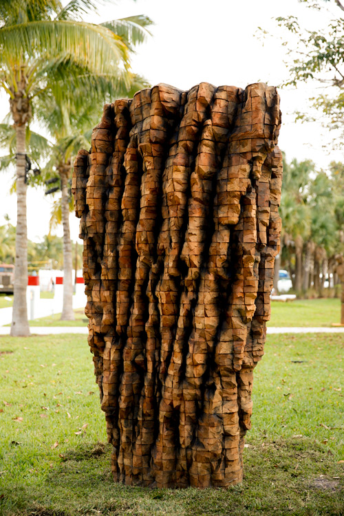 Ursula von Rydingsvard. Art Basel in Miami Beach 2013 | Public.