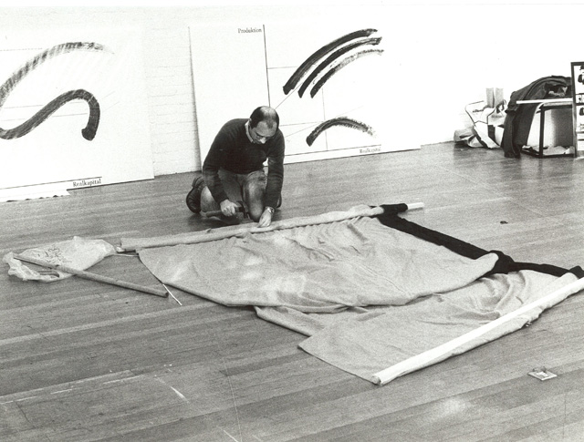 Exhibition installation (KP Brehmer), ICA, 1974. Photography © Gerald Incandela.