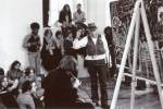 Joseph Beuys and Albrecht D. performance, ICA, 1 November 1974. Photography © Martin Scutt.