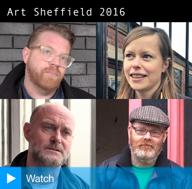 Martin Clark, Beatrice Gibson, Mark Fell and Steven Claydon. Art Sheffield, 2016. Photographs: Martin Kennedy.