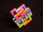 Brenna Murphy. Rainbow Array 3, 2015. 3D printed plastic resin, 1.25 x 2 x 2 in (3.2 x 5 x 5 cm). 1 of 4.