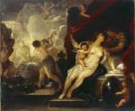 Luca Giordano. <em>Venus, Mars, and the Forge of Vulcan,</em> c1660s. Sir Denis Mahon Bequest, National Gallery of Ireland Collection, Photo © The National Gallery of Ireland