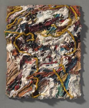 Frank Auerbach. Head of E O W II, 1964. Frank Auerbach courtesy Marlborough Fine Art.