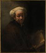 Rembrandt Harmenszoon van Rijn. Self-portrait as the Apostle Paul, 1661. Oil on canvas, 91 x 77 cm.