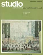 Studio International, November 1966, Volume 172 Number 883. Cover image: L. S. Lowry. Coming from the Mill, 1930. Oil on canvas, 20 x 16 in. City of Salford Art Gallery.
