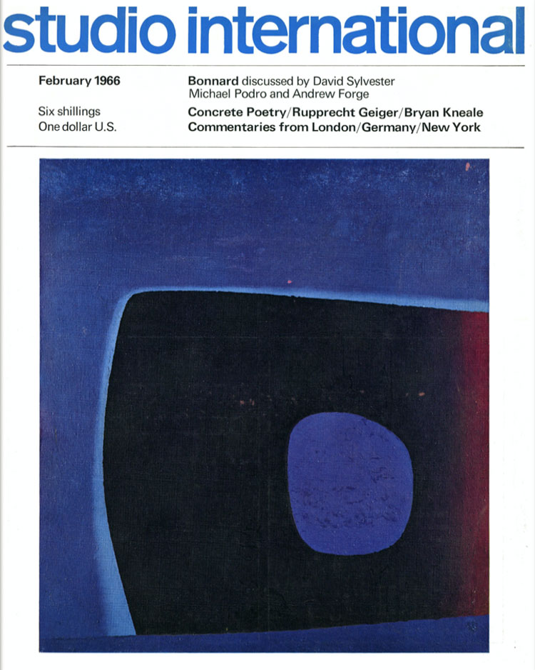 Studio International – February 1966