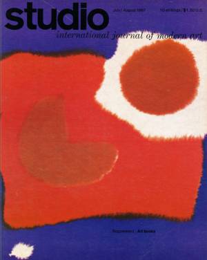 Studio International, July-August 1967, Volume 174 Number 891. Cover image: Cover specially designed for this issue by Patrick Heron.