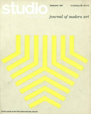 Studio International, September 1967, Volume 174 Number 892. Cover image: Cover specially designed for this issue by Jeremy Moon.