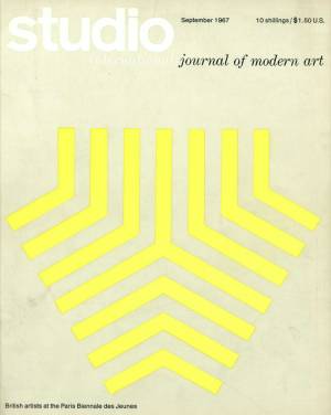 Studio International, September 1967, Volume 174 Number 892. Cover image: Cover specially designed for this issue by Jeremy Moon.