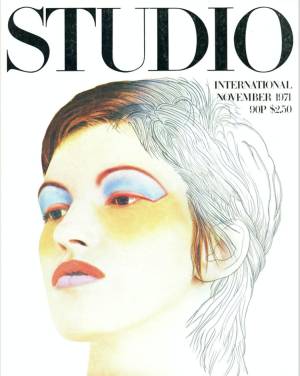 Studio International, 1971, November 1971, Volume 182 Number 938. Cover image specially designed for this issue by Allen Jones, whose exhibition of recent lithographs and drawings is at Marlborough this November.