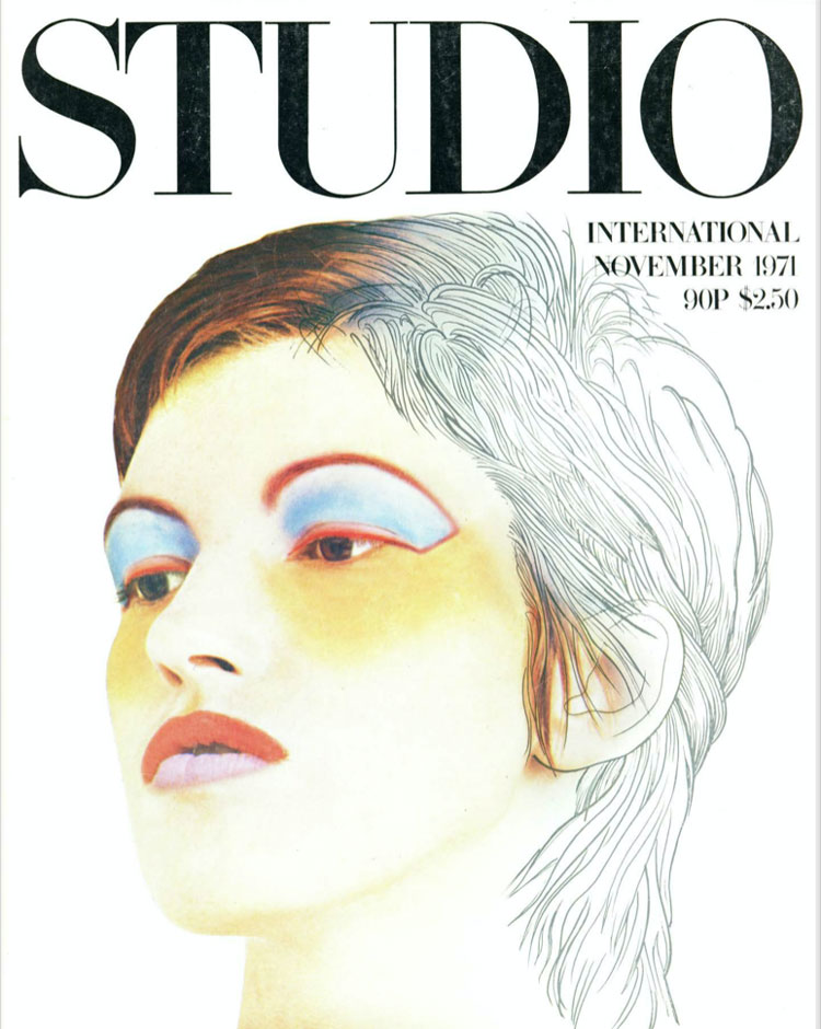 Studio International, 1971, November 1971, Volume 182 Number 938. Cover image specially designed for this issue by Allen Jones, whose exhibition of recent lithographs and drawings is at Marlborough this November.