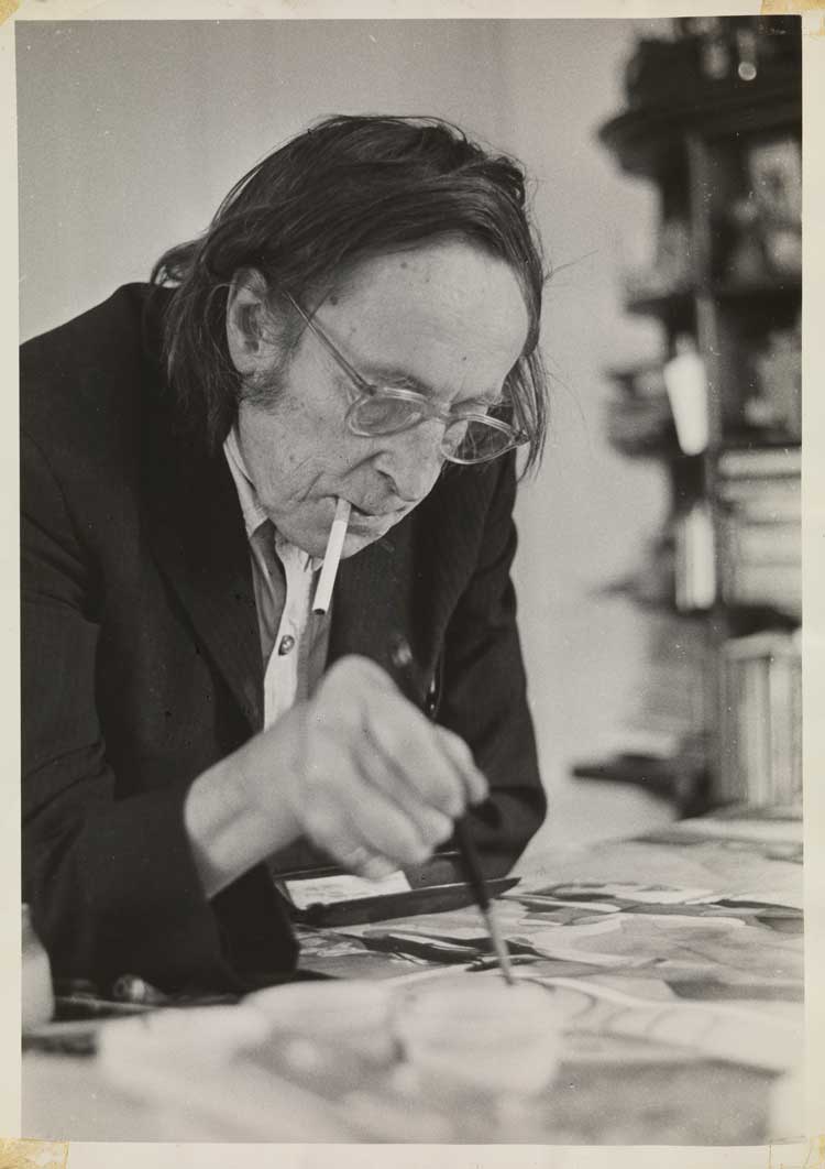 Barbara Ker-Seymer, Photograph of Edward Burra. © reserved. Photo © Tate Photography (Sonal Bakrania).