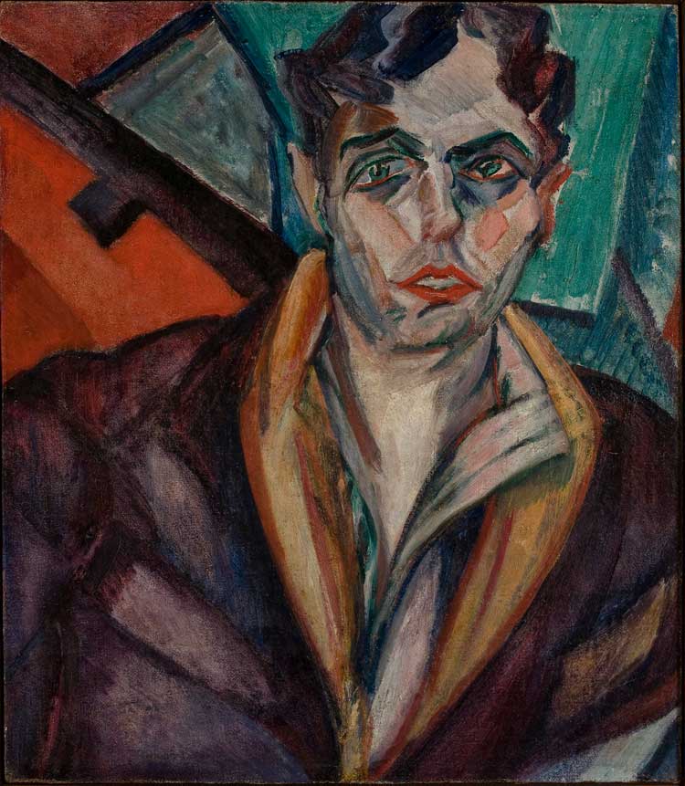 Anita Malfatti, Portrait of Oswald, 1925. Oil on canvas, 47.5 x 41.5 cm. Collection of Hecilda and Sérgio Fadel. Photo: Jaime Acioli. © Anita Malfatti.