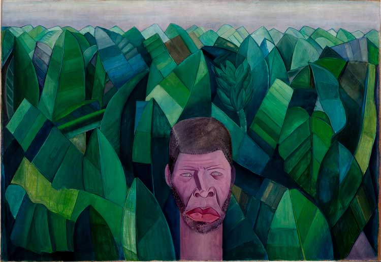 Lasar Segall, Banana Plantation, 1927. Oil on canvas, 87 x 127 cm. Collection of the Pinacoteca do Estado de São Paulo. Purchased by the Governo do Estado de São Paulo, 1928. Photo: Isabella Matheus. © Lasar Segall (Vilnius, Lituânia, 1889 - São Paulo, Brasil, 1957).