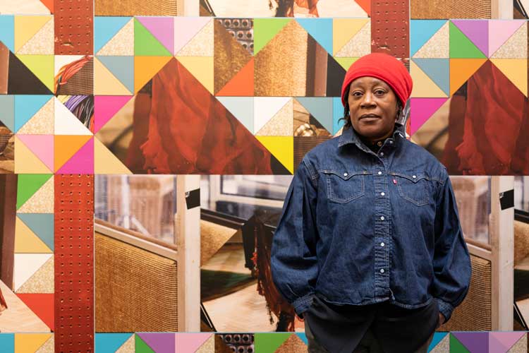 Sonia Boyce at the British Pavilion, Venice, 2022. Photo: Cristiano Corte © British Council.