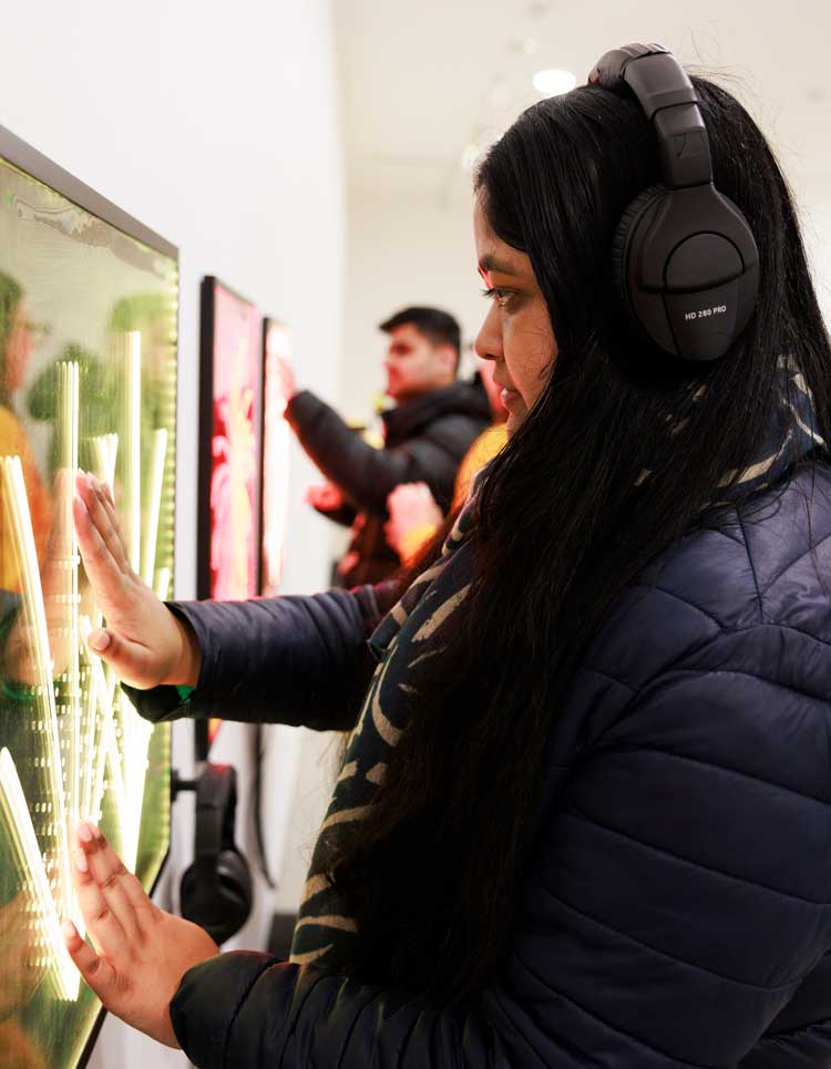 Beyond the Visual, installation view, Henry Moore Institute 28 November 2025 – 19 April 2026. Photo: Joanne Crawford.