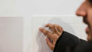 A groundbreaking exhibition turns the way we think about sculpture on its head. Every object has its own audio description and is there to be touched, completely accessible to all, sighted or blind