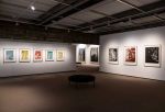 Georg Baselitz: A Life in Print, installation view, Kode. Photo: Thor Brødreskift. © Georg Baselitz.