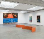 Sophie Barber, Mackerel sky, mackerel sky, never long wet, never long dry, installation view, Hastings Contemporary, 27 September 2025 – 15 March 2026. Courtesy Alison Jacques. Photo: Michael Brzezinski.