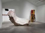 Installation view, Phyllida Barlow. Unscripted, Hauser & Wirth Somerset, 2024. © Phyllida Barlow Estate. Courtesy Phyllida Barlow Estate and Hauser & Wirth. Photo: Ken Adlard.