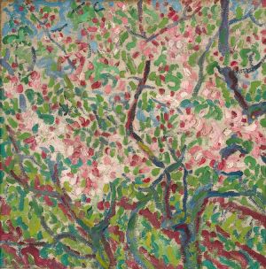 Erich Heckel, Blossoming Branches, 1905. Oil on canvas, Brücke-Museum.