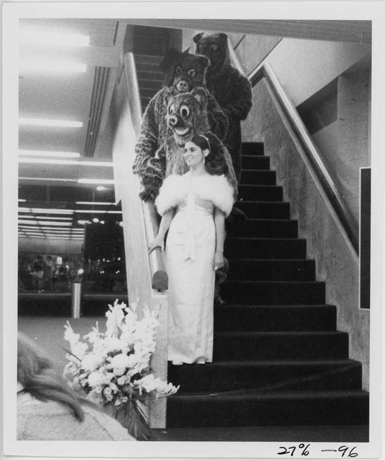 General Idea, The 1970 Miss General Idea Pageant, 29 August 1970. Performance as part of What Happened, St. Lawrence Centre for the Arts, Toronto. © General Idea Photo: NGC.