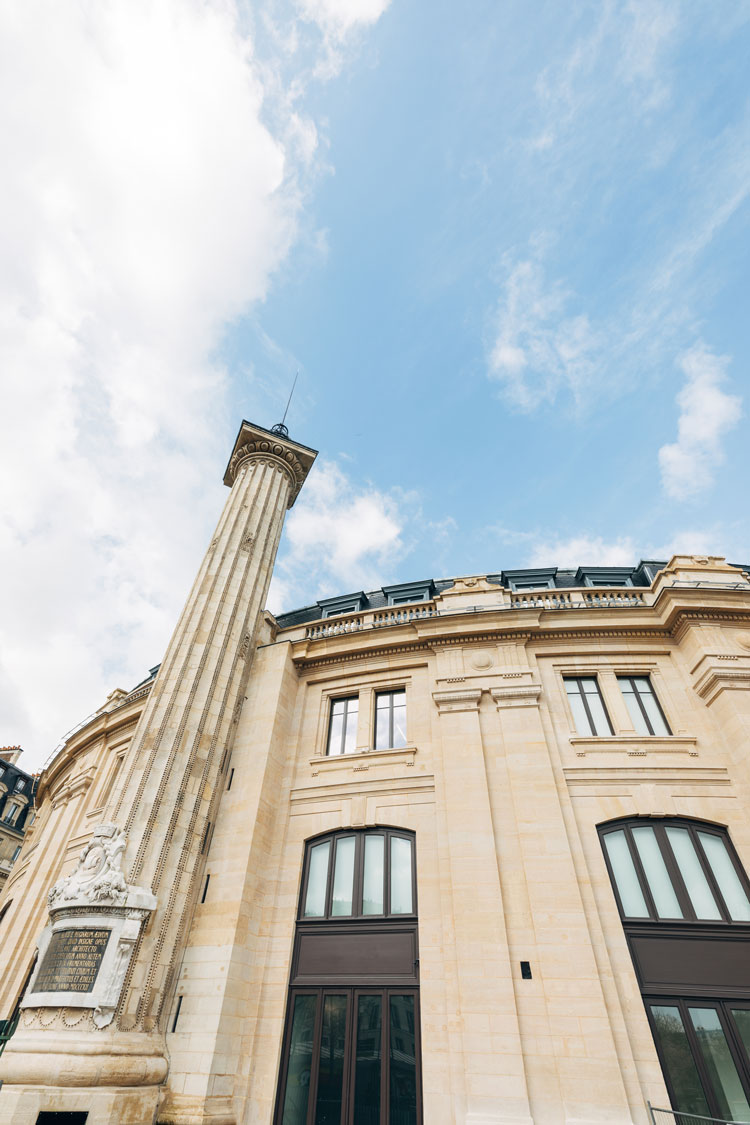 urs fischer's wax sculptures are burning inside the bourse de commerce