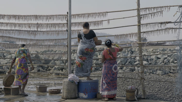 Sutapa Biswas, Lumen, 2021. Film Still – Three Women. Sutapa Biswas © Sutapa Biswas. All rights reserved, DACS 2021.