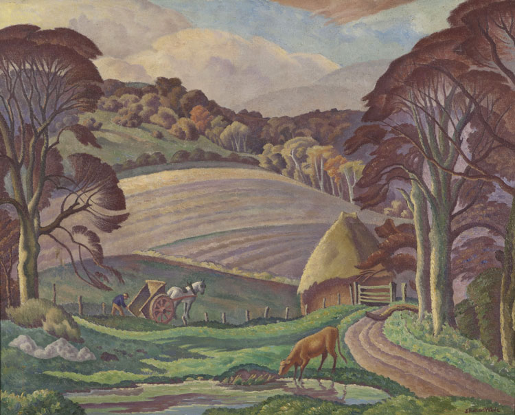 Ethelbert White, Sussex Landscape, undated. © The Artist’s Estate. Towner Eastbourne.