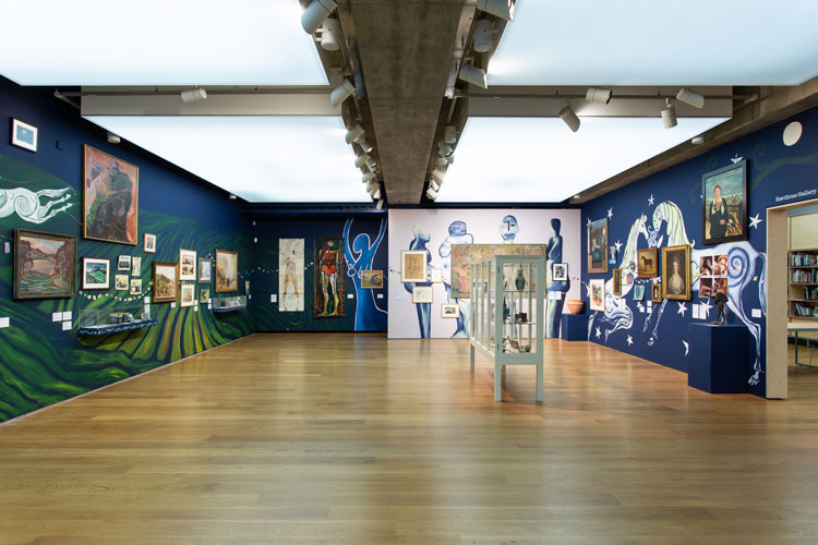 Installation View, Art Life and Us, Christine Binnie, Jennifer Binnie and the Towner Collection, Towner Eastbourne, 2020. Photo: © Rob Harris.