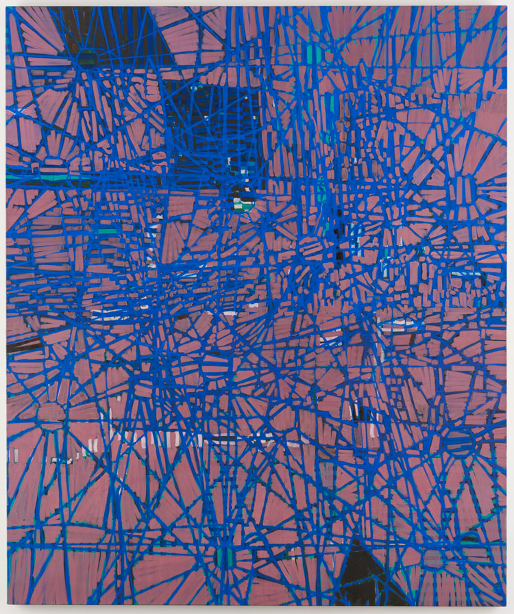 Matthew Burrows. Compass, 2019. Oil on linen, 180 x 150 cm (71 x 59 in). © Matthew Burrows.