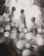 The Silver Soap Suds (L to R: Baba Beaton, the Hon. Mrs Charles Baillie-Hamilton and Lady Bridget Poulett) by Cecil Beaton, 1930. © The Cecil Beaton Studio Archive.