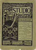 The Studio, An Illustrated Magazine of Fine and Applied Art, Vol 1, No 1, April 1893, cover by Aubrey Beardsley. © Studio International Foundation.