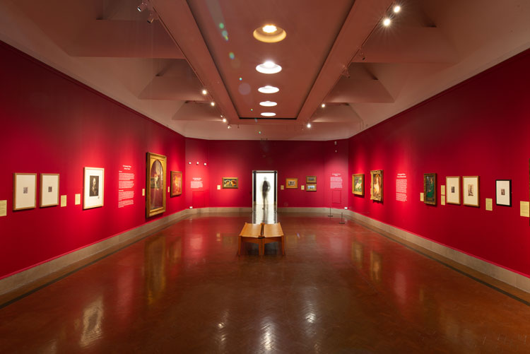 Beyond the Brotherhood: The Pre-Raphaelite Legacy, installation view, Southampton City Art Gallery, 2019. Photo: Joe Low Photography.