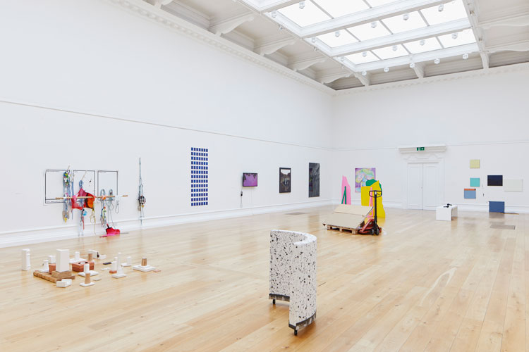 Installation view of Bloomberg New Contemporaries 2019 at South London Gallery. Photo @ studiostagg.