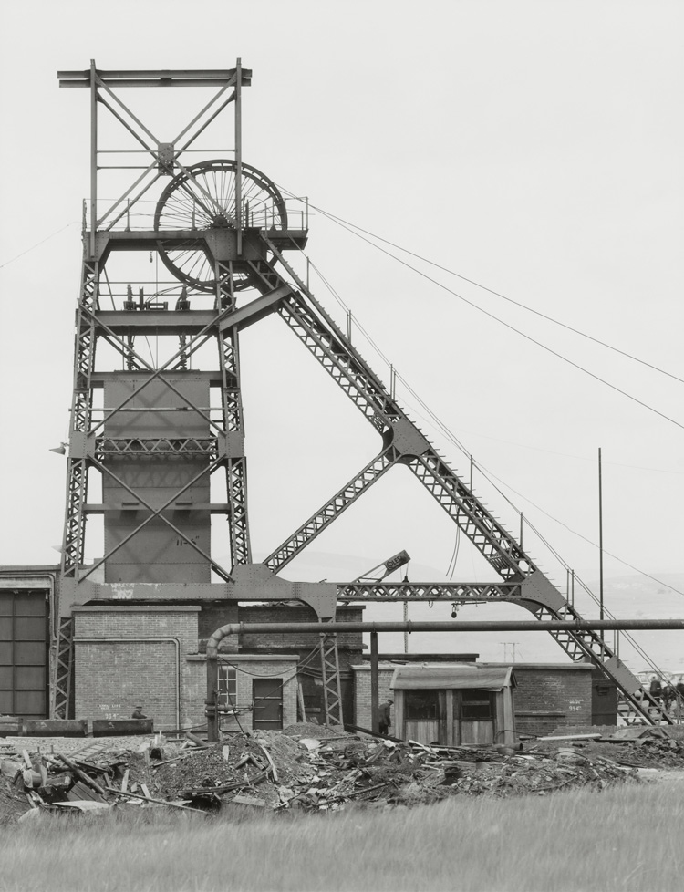 Bernd and Hills Becher. Tower Colliery, Hirwaun, South Wales, GB, 1966. © Estate Bernd & Hilla Becher, represented by Max Becher, courtesy Die Photographische Sammlung/SK Stiftung Kultur – Bernd und Hilla Becher Archive, Cologne, 2019.