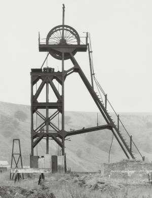 Bernd and Hilla Becher. Blaenserchan Colliery, Pontypool, South Wales, GB, 1966. © Estate Bernd & Hilla Becher, represented by Max Becher, courtesy Die Photographische Sammlung/SK Stiftung Kultur – Bernd und Hilla Becher Archive, Cologne, 2019.