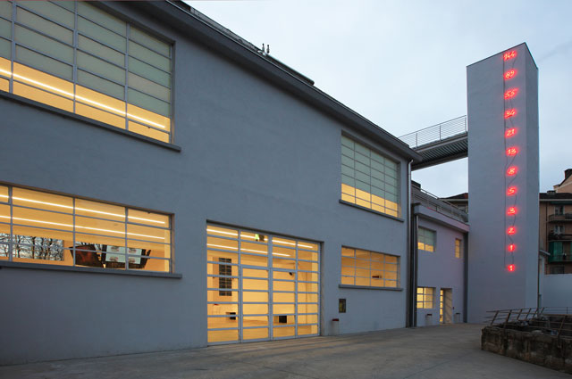 Exterior of Fondazione Merz. Photo: Paolo Pellion. Courtesy Fondazione Merz.