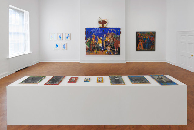 Installation view, Artists I Steal From, curated by Alvaro Barrington and Julia Peyton-Jones, Galerie Thaddaeus Ropac, London, 5th June – 9th August 2019. Copyright the artists, courtesy Galerie Thaddaeus Ropac, London • Paris • Salzburg. Photo: Ben Westoby.