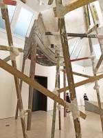 Phyllida Barlow. Installation view, cul-de-sac, Royal Academy of Arts. Photo: Veronica Simpson.